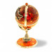 сувенир "Глобус" из янтаря