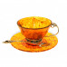 Чайная чашка "Восточная сказка" из янтаря