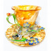 Чайная чашка из янтаря "Ирис" Чайная чашка из янтаря "Ирис"