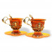 Чашка чайная "Екатерина" из янтаря