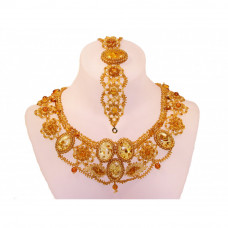 Ажурный комплекс из янтаря с бисером: колье, браслет Ажурный комплекс из янтаря с бисером: колье, браслет