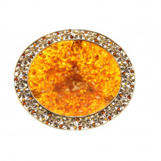 Блюдо "Виноградное" из янтаря