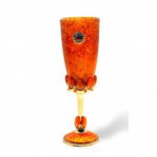 бокал "Солнышко" из янтаря