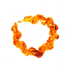 Браслет из балтийского янтаря