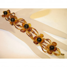 Браслет из натурального янтаря