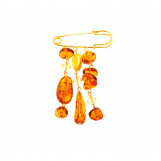 Булавка из янтаря