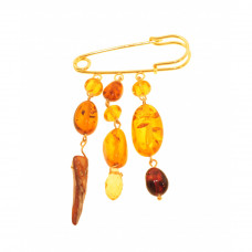 Булавка из янтаря