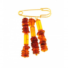 Булавка из янтаря