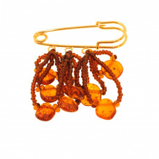 Булавка из янтаря