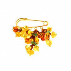 Булавка из янтаря