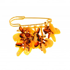 Булавка из янтаря