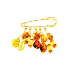 Булавка из янтаря