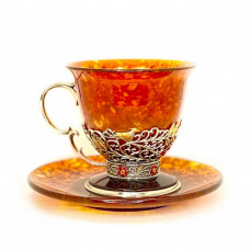 Чайная чашка "Хохлома" (без ложки)