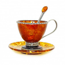 Чайная чашка "Венеция" с ложкой