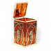 Коробочка для чая "Тигр" из янтаря