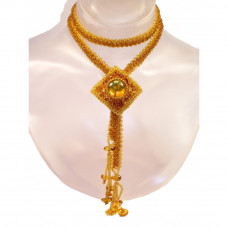 Галстук из янтаря