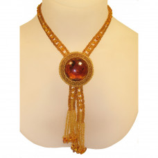 Галстук из янтаря