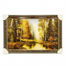 Картина янтарная "Летний тенек"