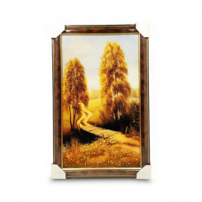 Картина янтарная "Мостик"