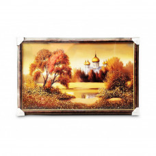 Картина янтарная "Святое место"