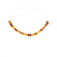 Колье из янтарного бисера Колье из янтарного бисера