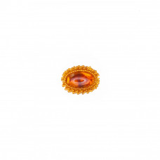 Кольцо из натурального балтийского янтаря