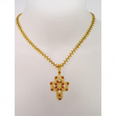 Крестик из янтаря