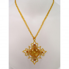 Крестик из янтаря