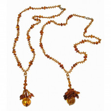 Кулон из балтийского янтаря