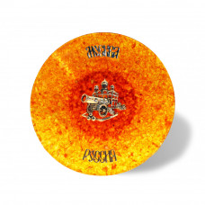 Панно "Царь-пушка" из янтаря