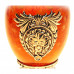 Стакан "Лев" из янтаря