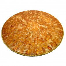 Столешница (поднос) из янтаря