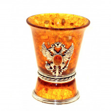 стопка "Державная" из янтаря