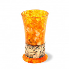 стопка "Олени" из янтаря