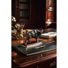 Сувенир "Бык" из янтаря