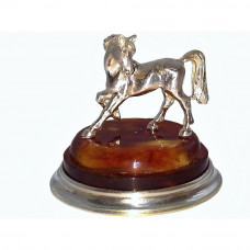 Сувенир "Лошадка" из янтаря