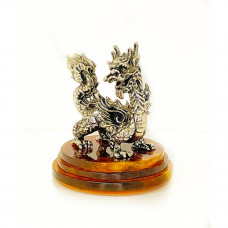 Сувенир "Мудрый дракон" из янтаря
