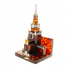 Сувенир-визитница "Кремль" из янтаря