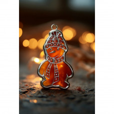 Украшение елочное "Снеговик"