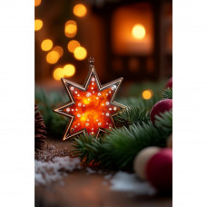 Украшение елочное "Звезда"