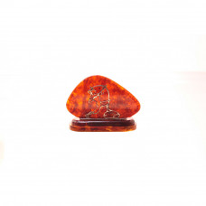 Визитница "Стрелец" из янтаря