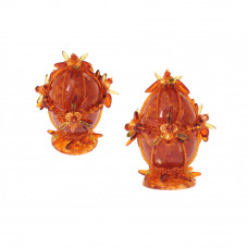 Яичко янтарное малое из янтаря Яичко янтарное малое из янтаря