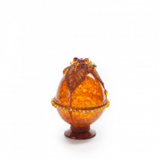 Яйцо пасхальное из янтаря Яйцо пасхальное из янтаря