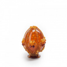 Яйцо пасхальное из янтаря Яйцо пасхальное из янтаря