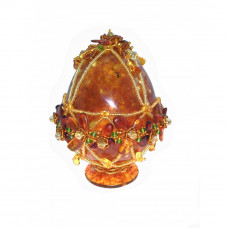 Яйцо пасхальное из янтаря Яйцо пасхальное из янтаря