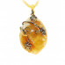 Эксклюзивный кулон из янтаря YK 7
