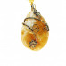 Эксклюзивный кулон из янтаря YK 7