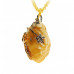 Эксклюзивный кулон из янтаря YK 7