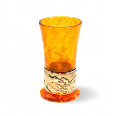 стопка "Медведи" из янтаря 1205