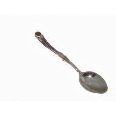 Ложечка (серебро) с янтарем 08